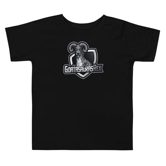 Toddler GOATASAURAS REX B&W Drip Tee