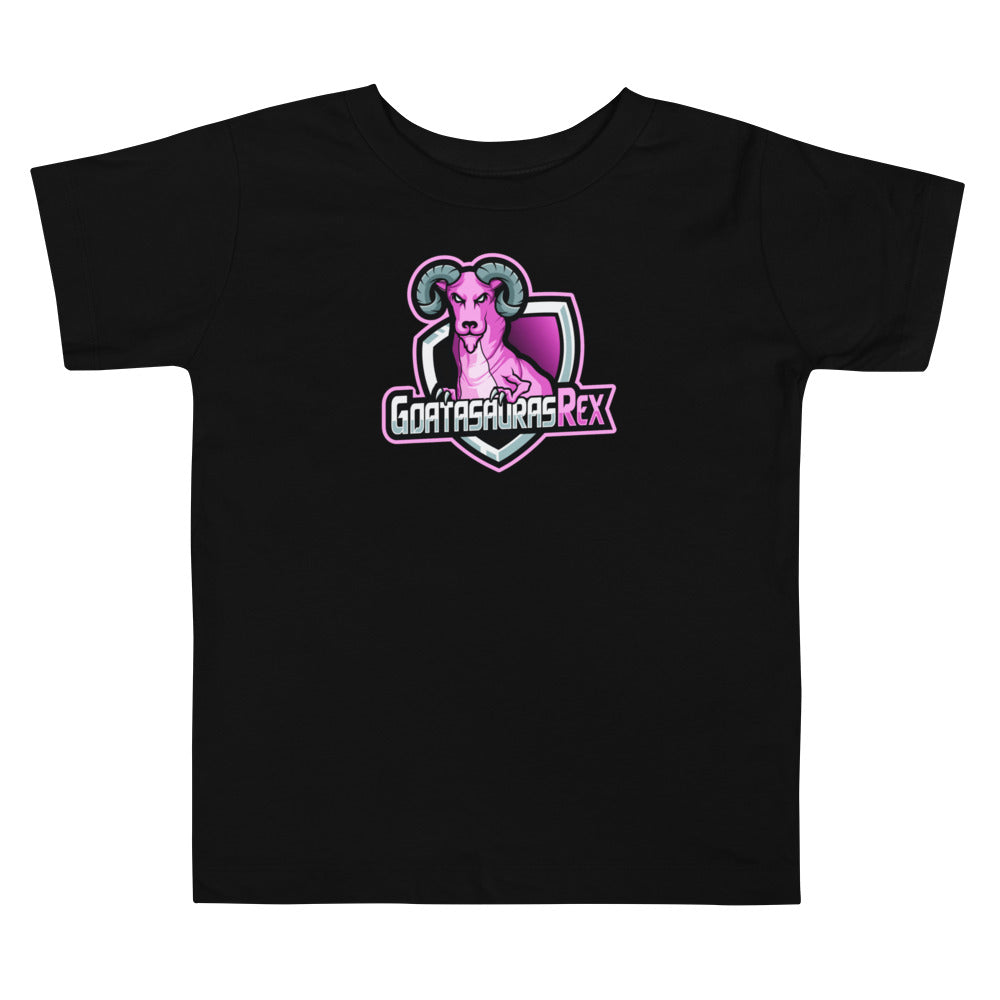 Toddler GOATASAURAS REX Pink Drip Tee