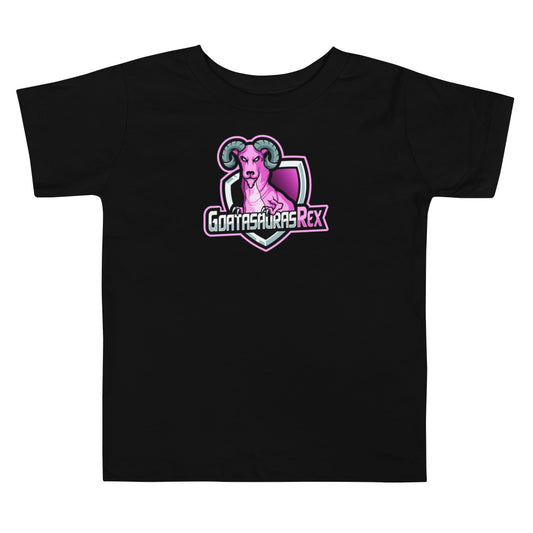 Toddler GOATASAURAS REX Pink Drip Tee