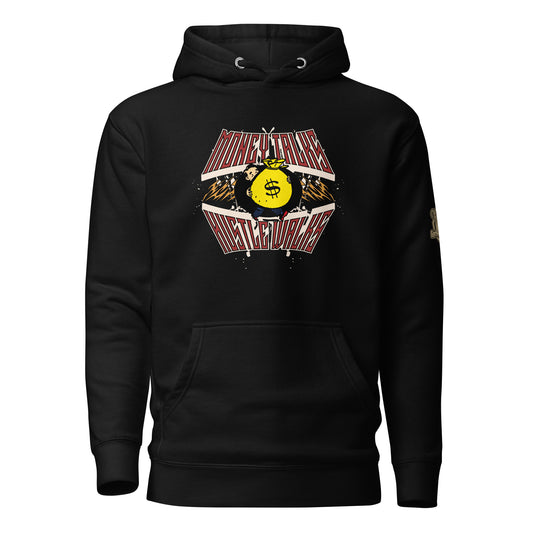 Money Talks-Hustle Walks Hoodie