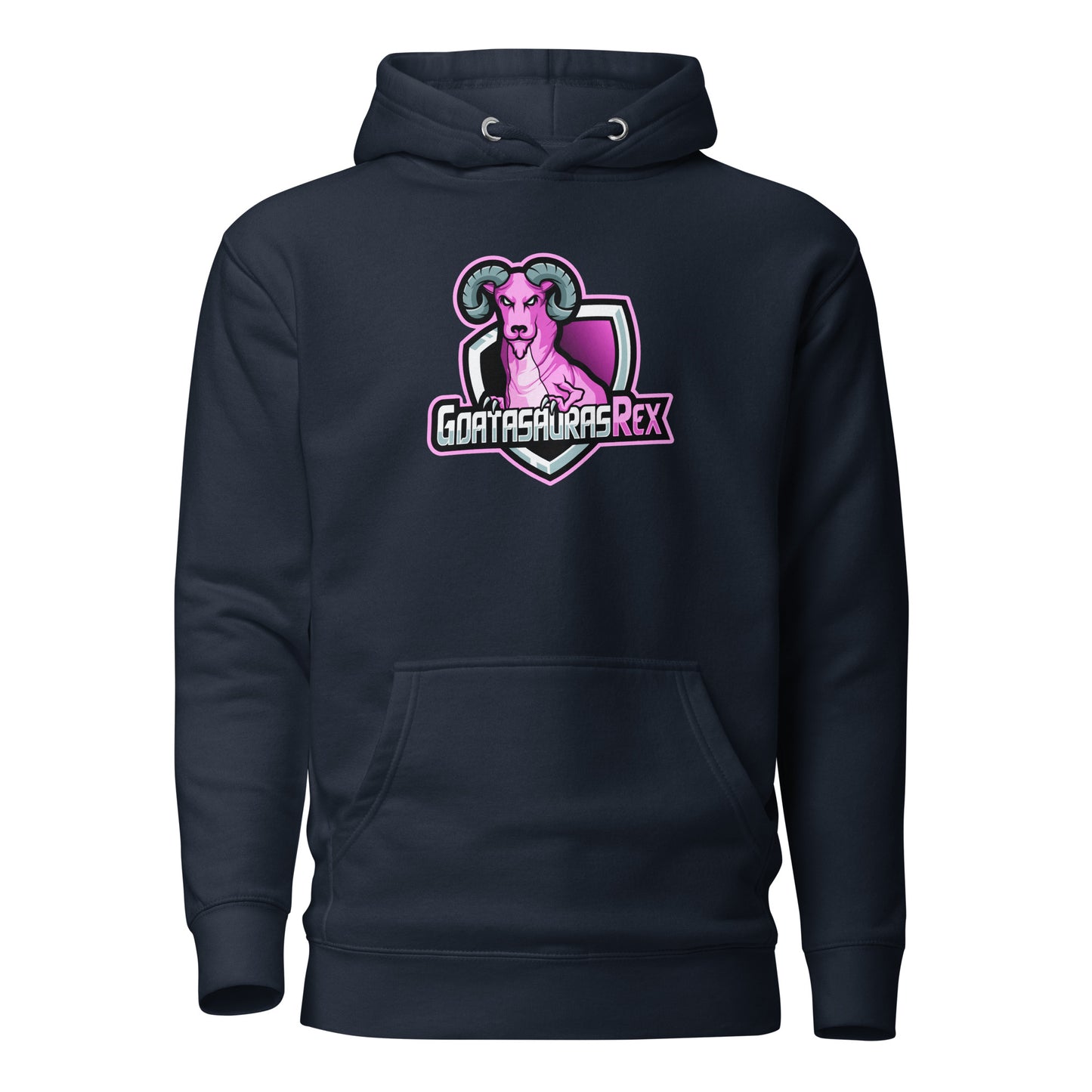 GOATASAURAS REX Signature Pink Hoodie