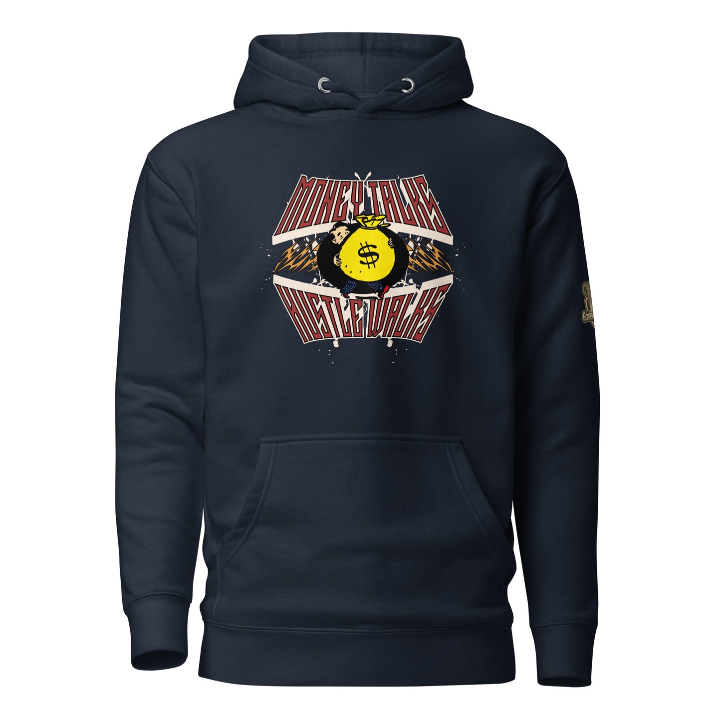 Money Talks-Hustle Walks Hoodie