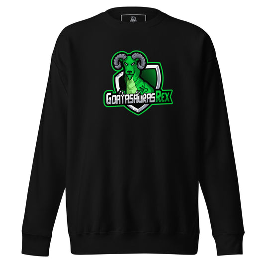 GOATASAURAS REX Signature Green Premium Sweatshirt