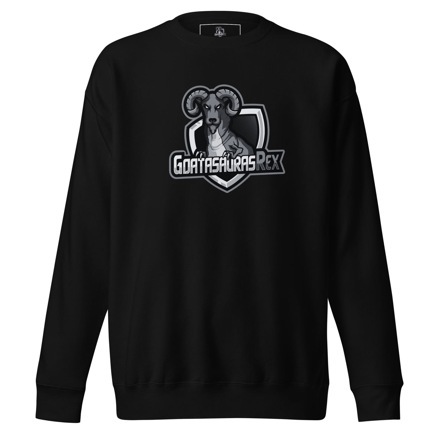 GOATASAURAS REX Signature B&W Premium Sweatshirt