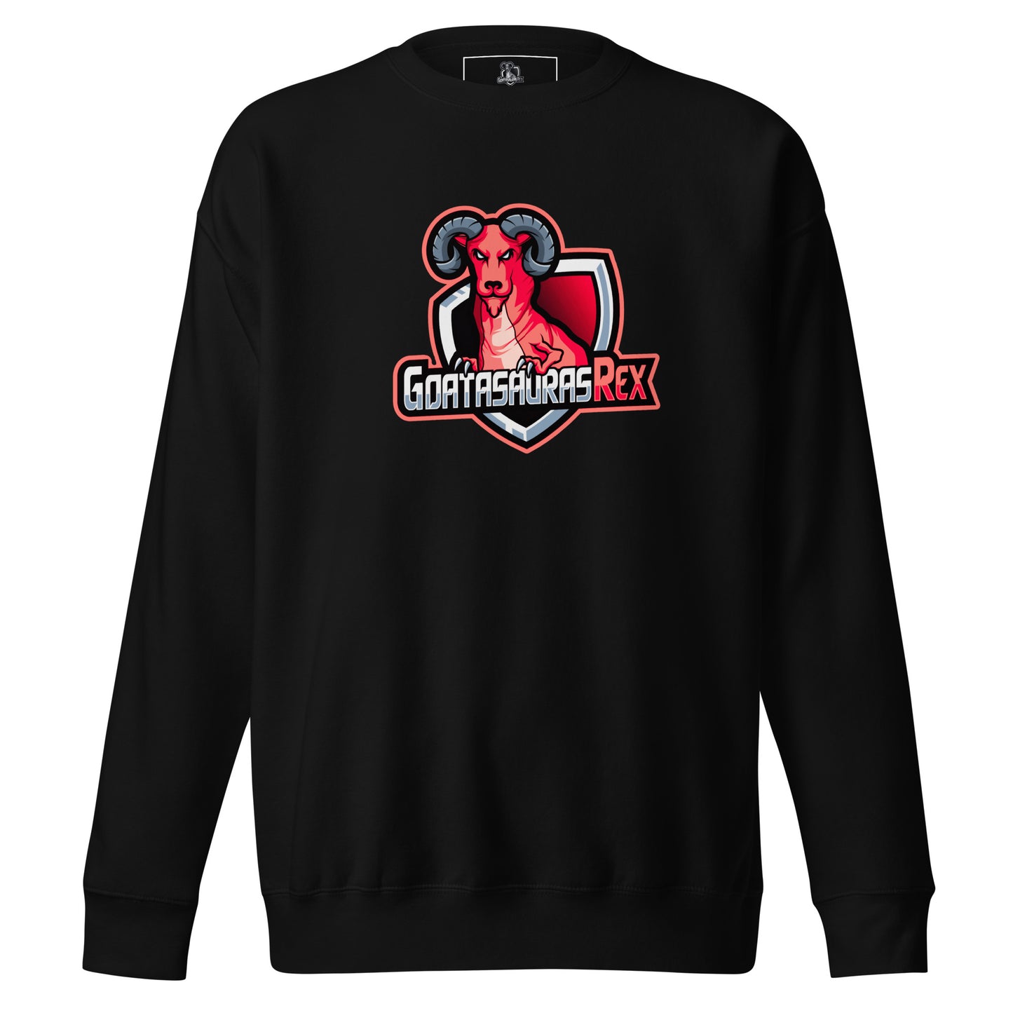 GOATASAURAS REX Signature Red Premium Sweatshirt