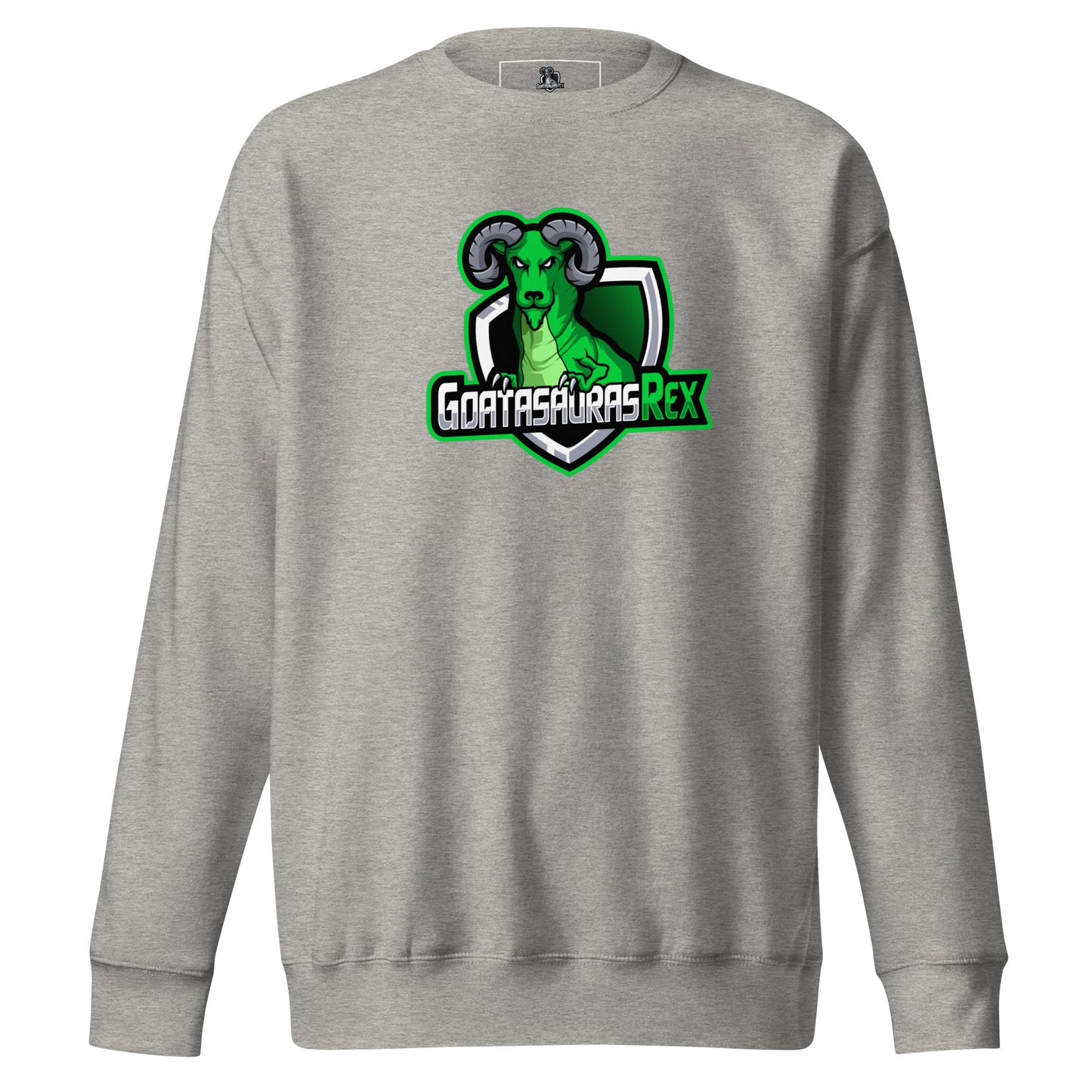 GOATASAURAS REX Signature Green Premium Sweatshirt