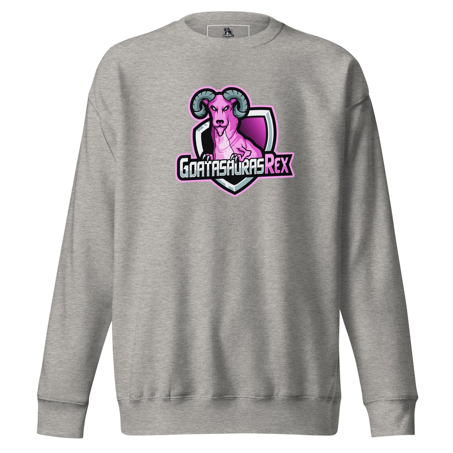 GOATASAURAS REX Pink Premium Sweatshirt