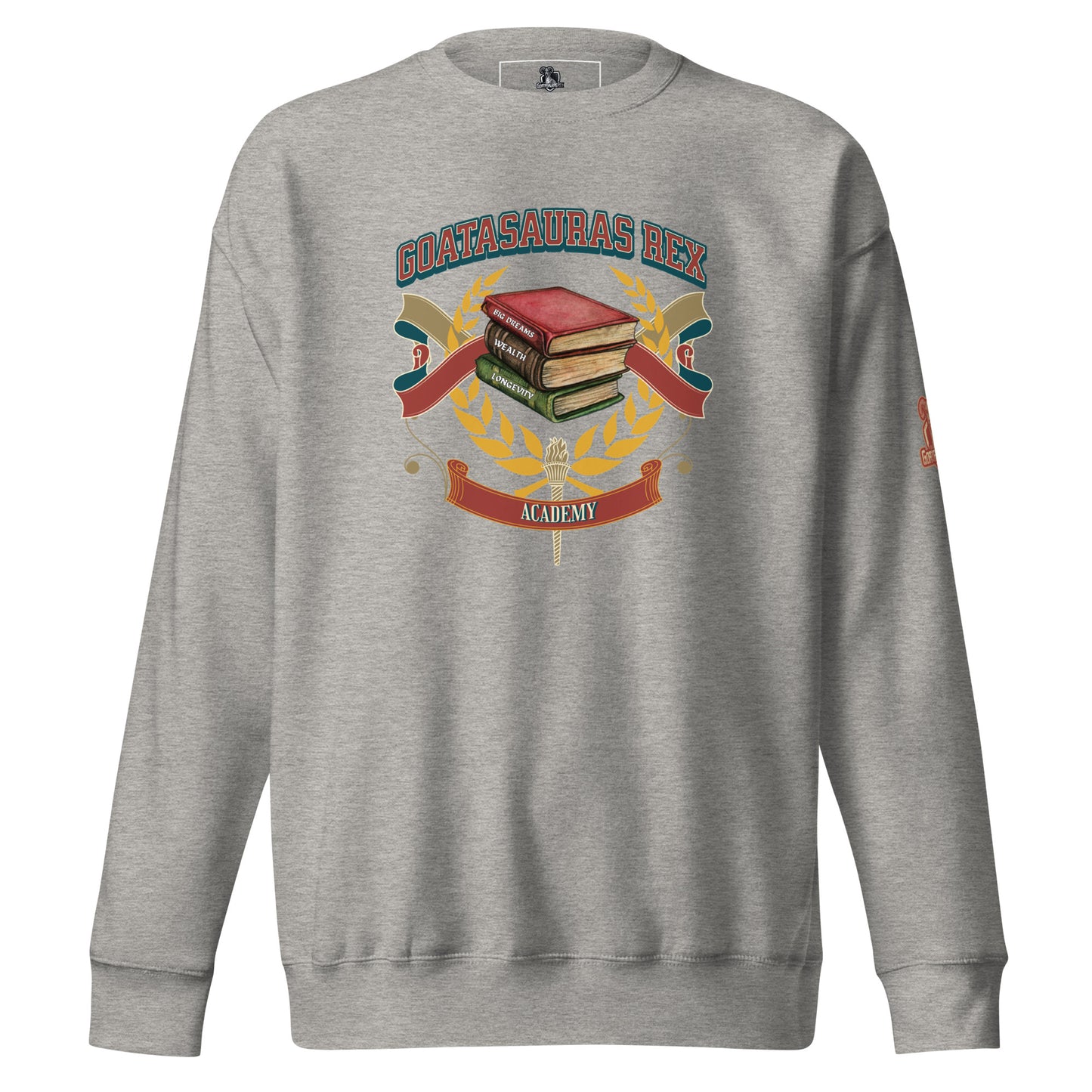 GOATASAURAS REX Academy Premium Sweatshirt