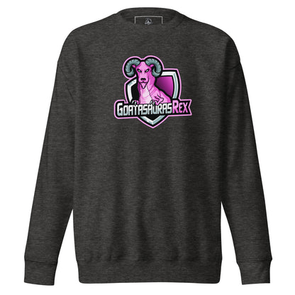 GOATASAURAS REX Pink Premium Sweatshirt