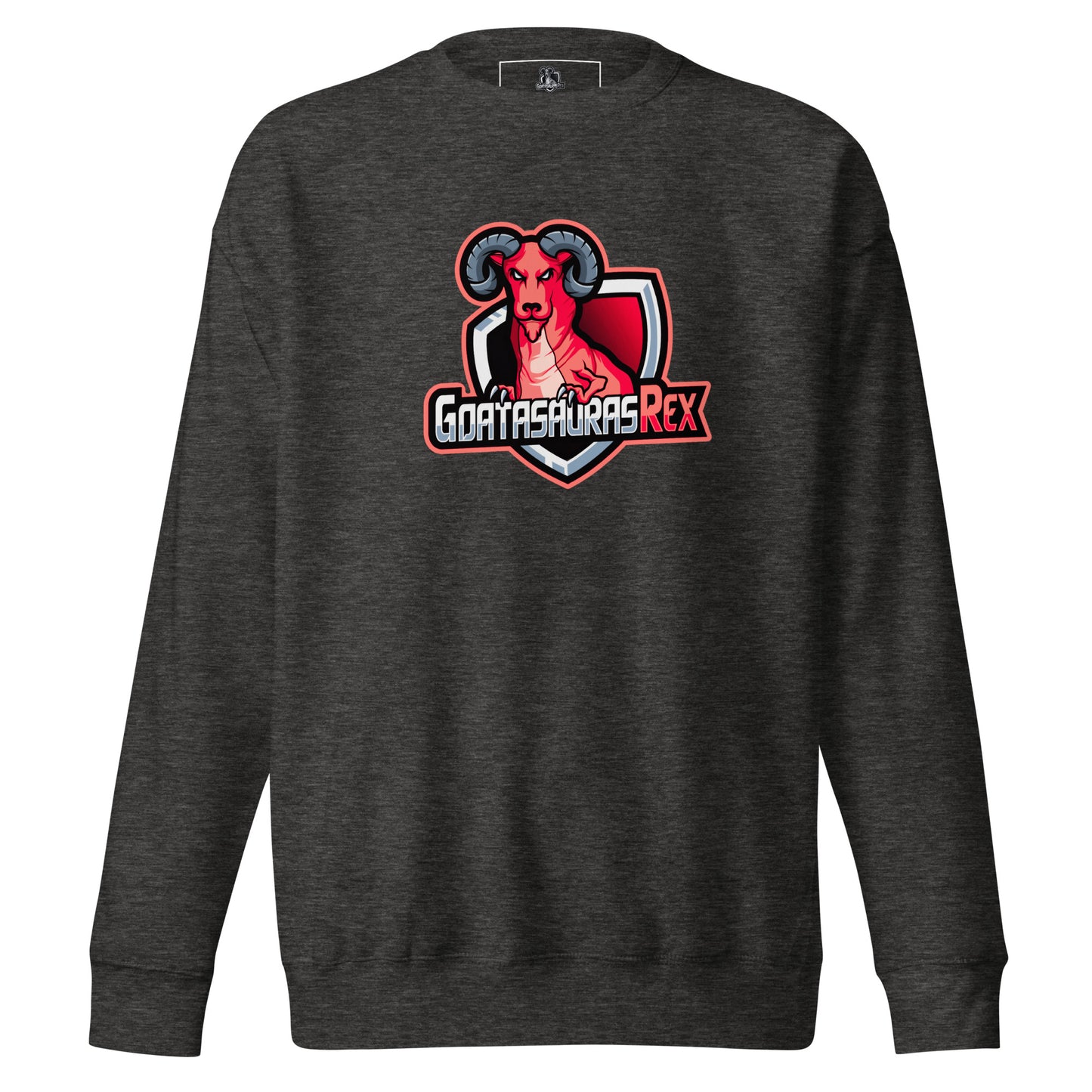 GOATASAURAS REX Signature Red Premium Sweatshirt