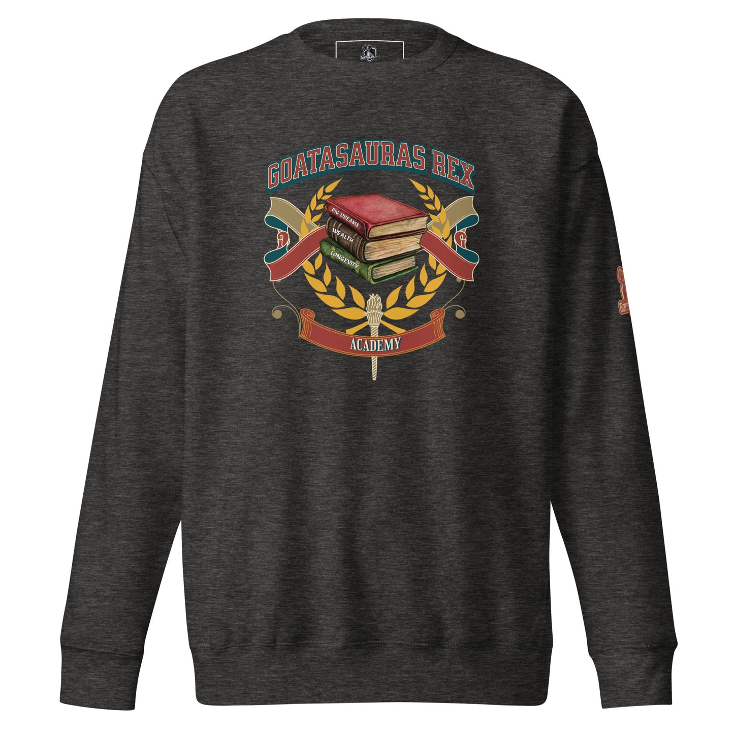 GOATASAURAS REX Academy Premium Sweatshirt