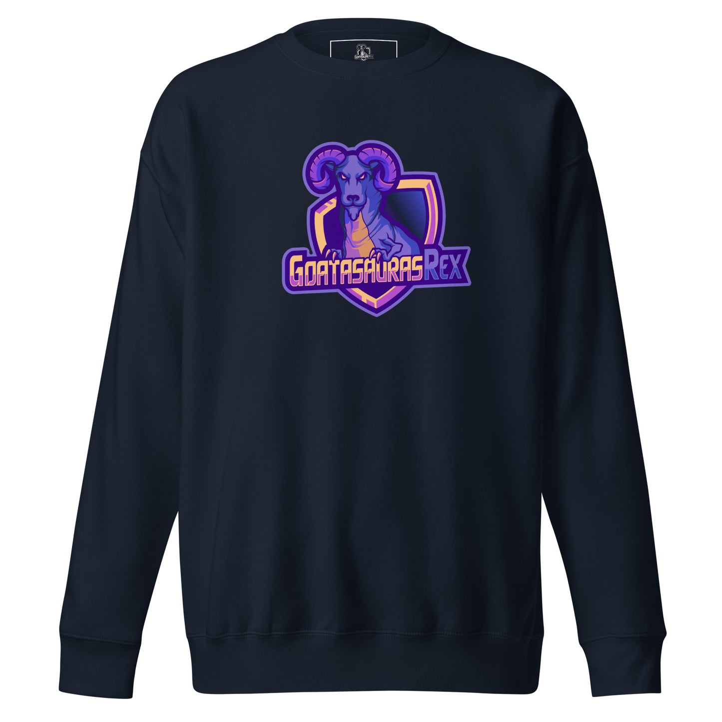 GOATASAURAS REX Purple Premium Sweatshirt