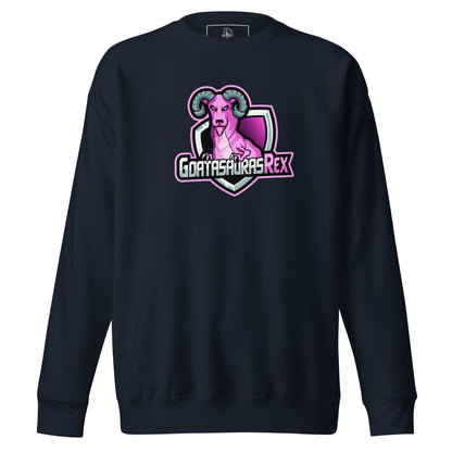 GOATASAURAS REX Pink Premium Sweatshirt