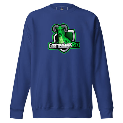 GOATASAURAS REX Signature Green Premium Sweatshirt