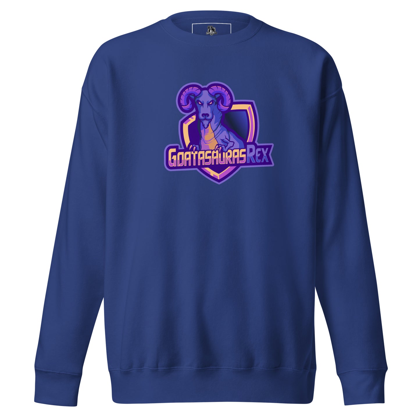 GOATASAURAS REX Purple Premium Sweatshirt