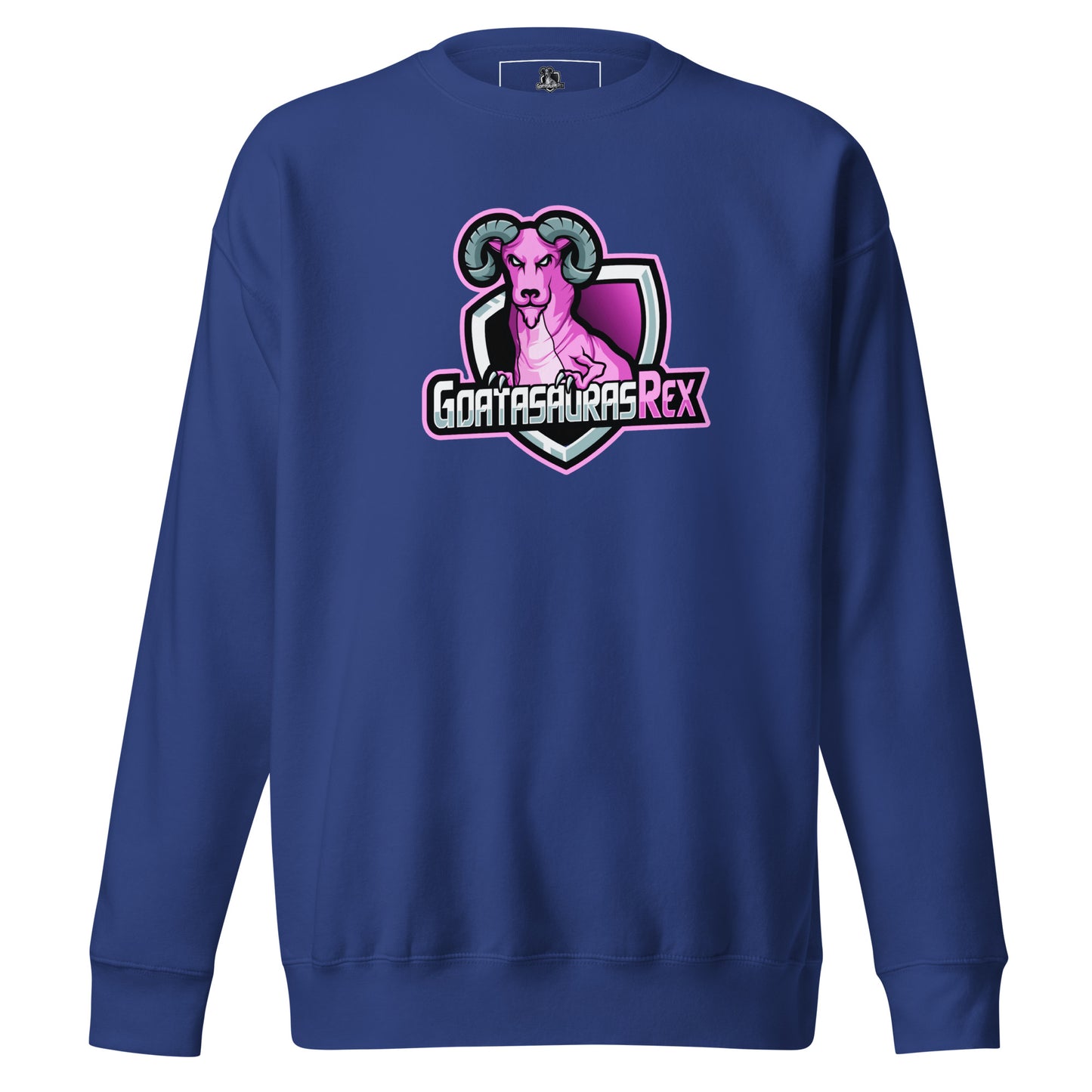 GOATASAURAS REX Pink Premium Sweatshirt