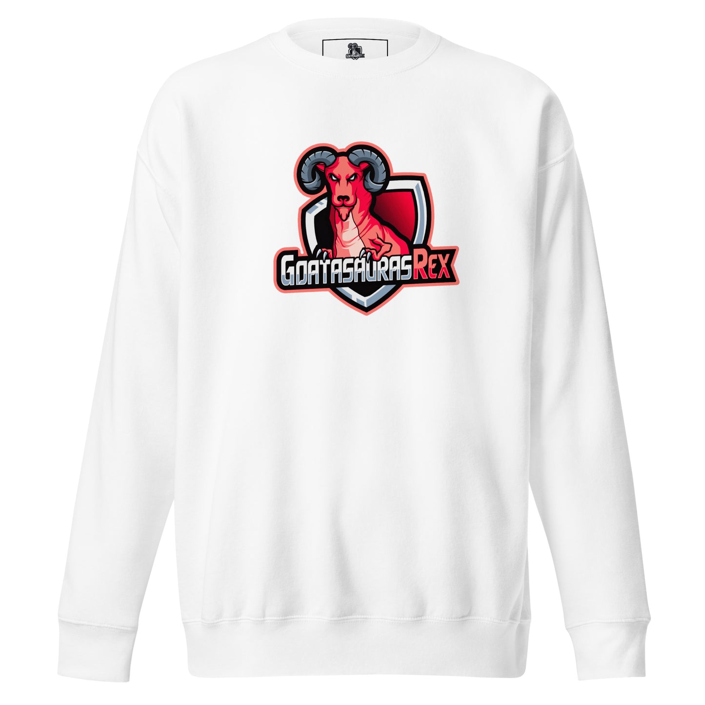 GOATASAURAS REX Signature Red Premium Sweatshirt