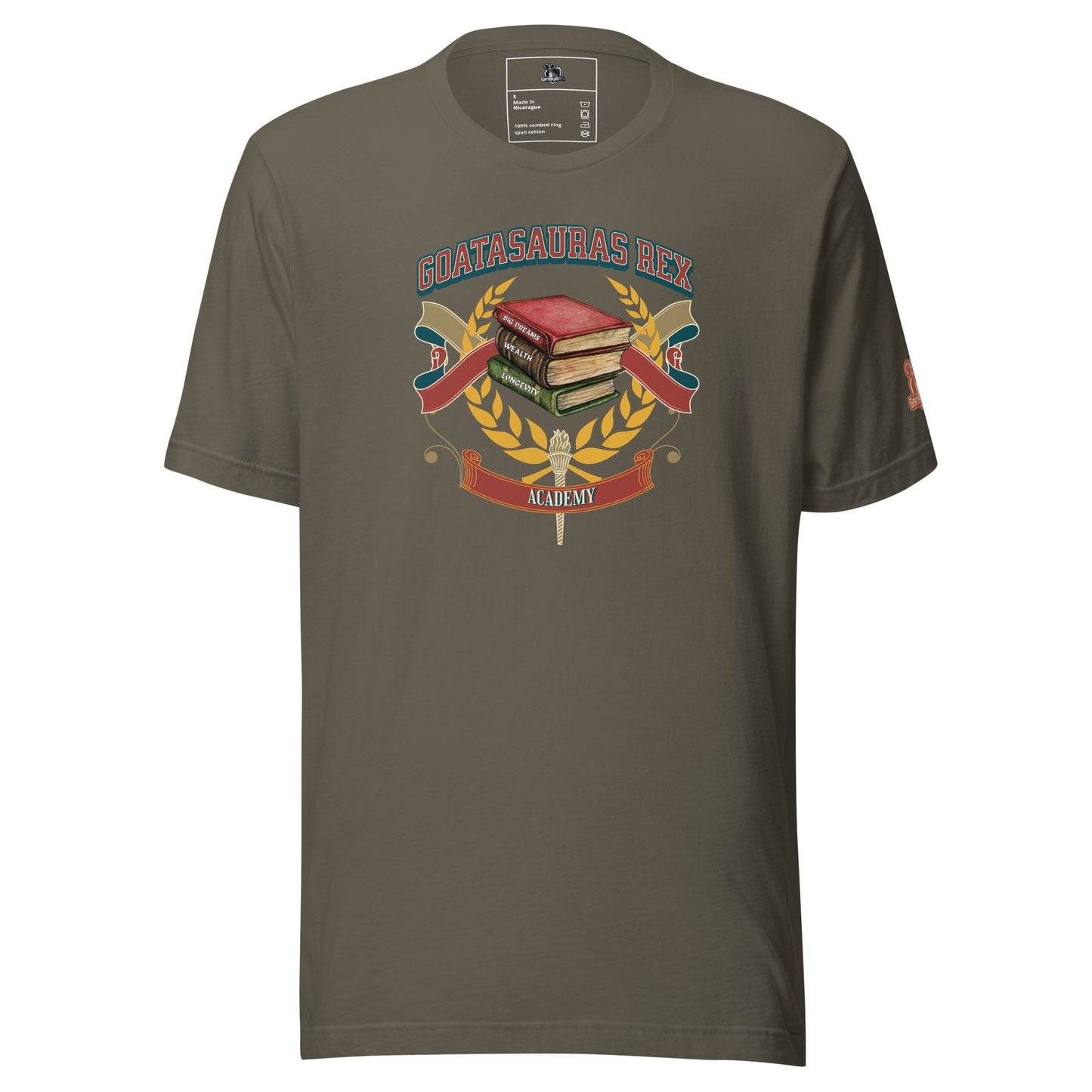 GOATASAURAS REX Academy Tee