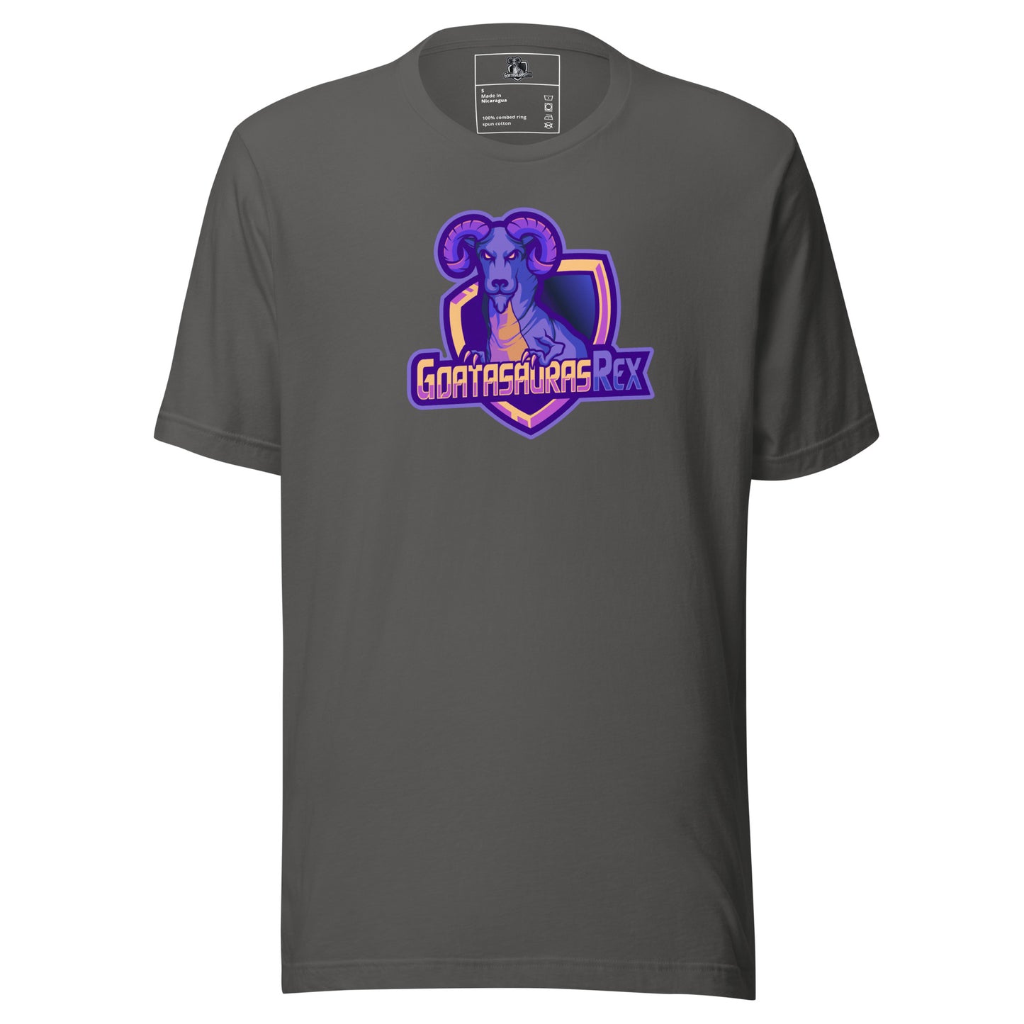 GOATASAURAS REX Signature Purple Tee