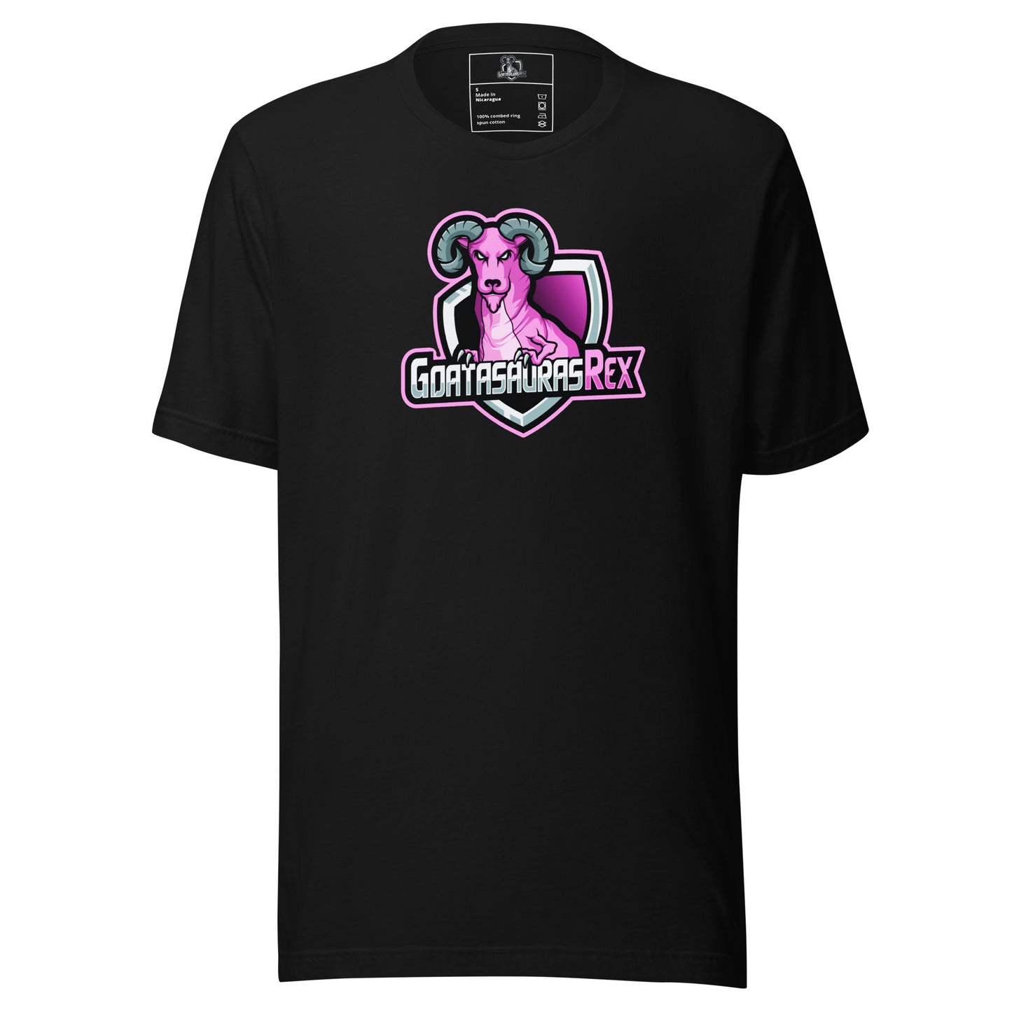 GOATASAURAS REX Signature Pink Tee