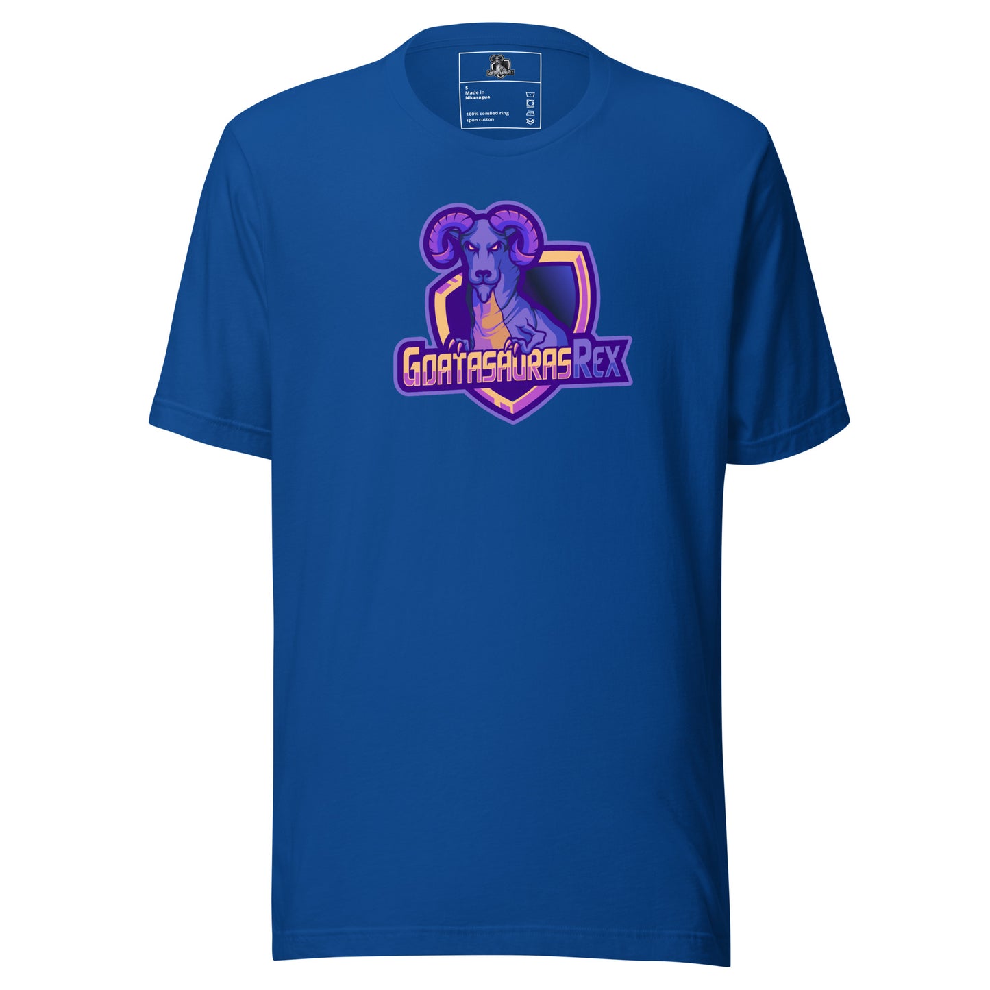 GOATASAURAS REX Signature Purple Tee