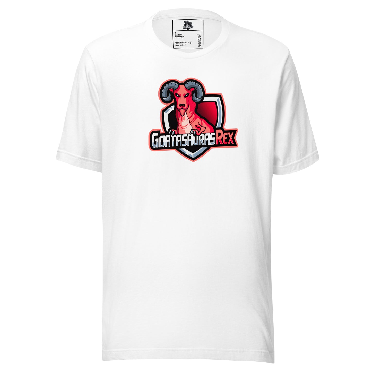 GOATASAURAS REX Signature Red Tee