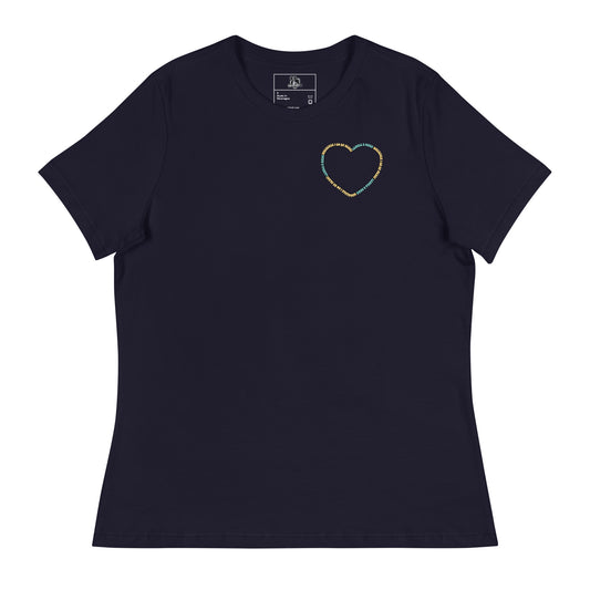 Heart-on-the-Go Women's Relaxed T-Shirt