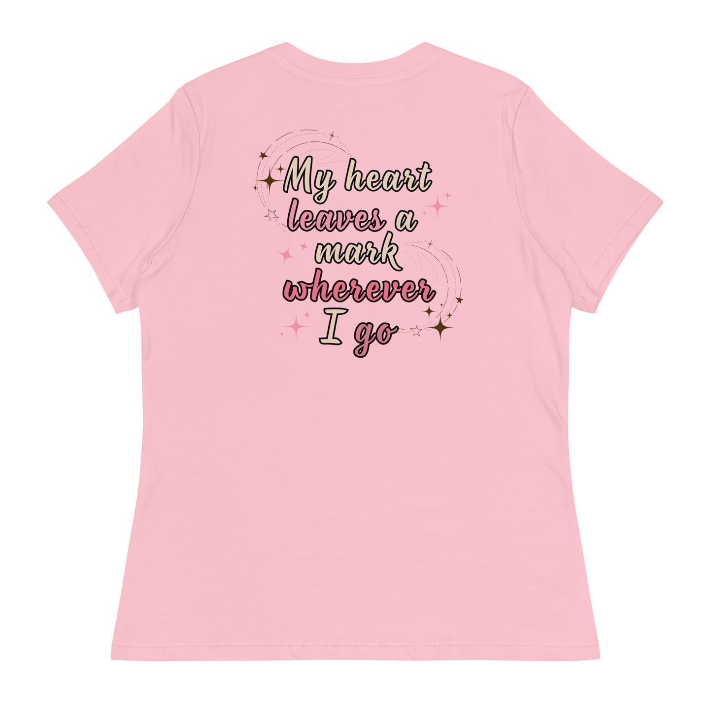 My Heart Leaves A Mark Women's Relaxed Tee