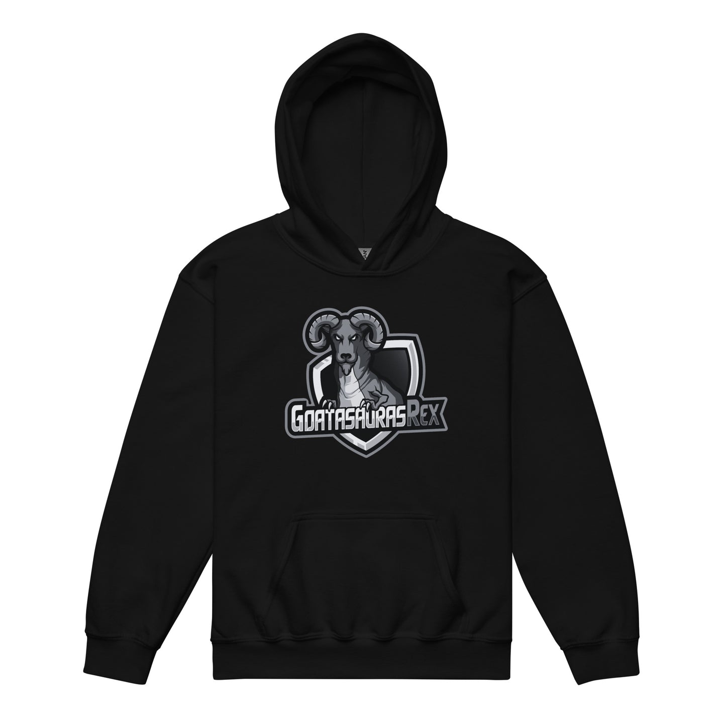 Youth GOATASAURAS B&W Drip Hoodie