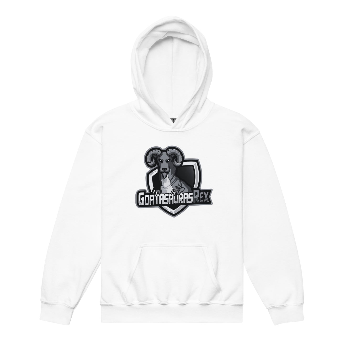 Youth GOATASAURAS B&W Drip Hoodie