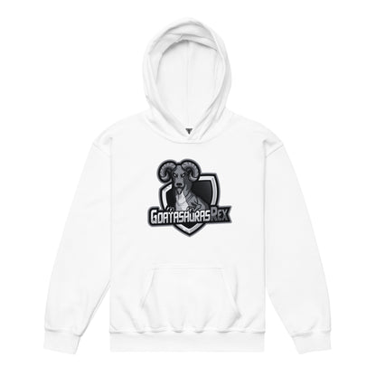 Youth GOATASAURAS B&W Drip Hoodie