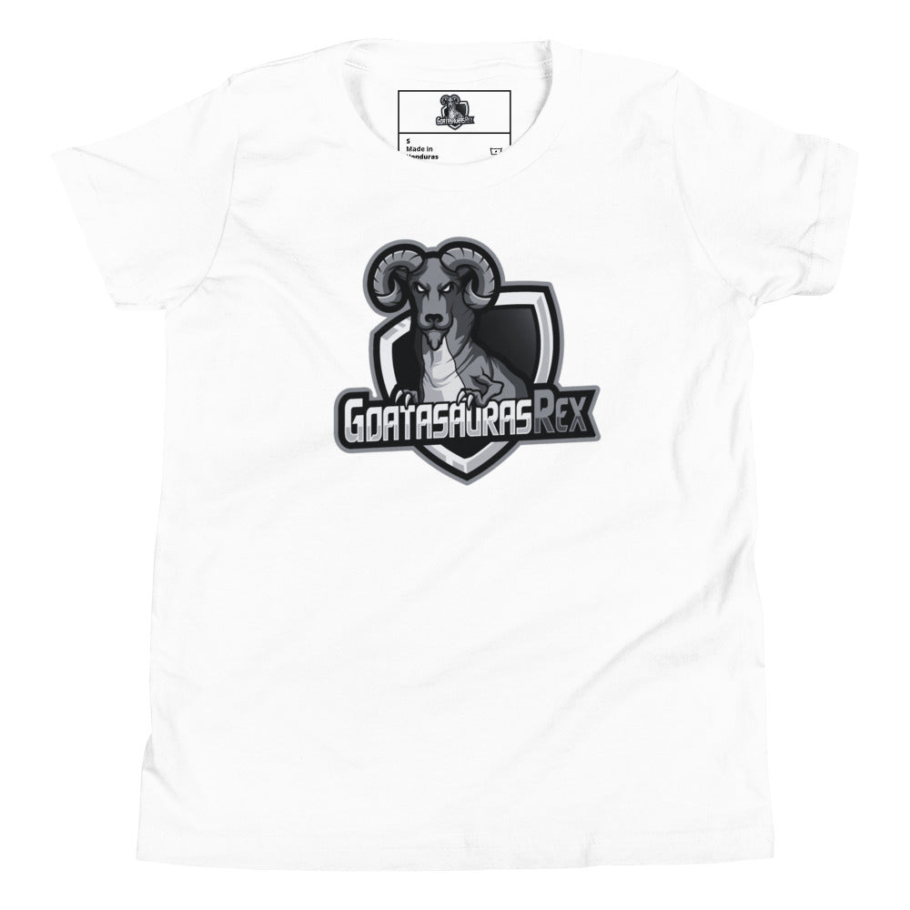 Youth GOATASAURAS REX B&W Drip Tee